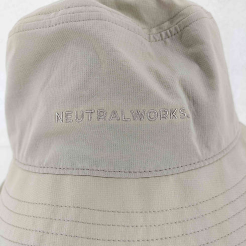 ニュートラルワークス NEUTRALWORKS ツイルロゴハット(ユニセックス) メンズ  L